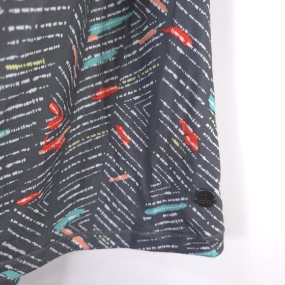 NWT PrAna Skypath Chalkboard Sketch Open Back Shelf Bra Dress MEDIUM - Picture 10 of 13